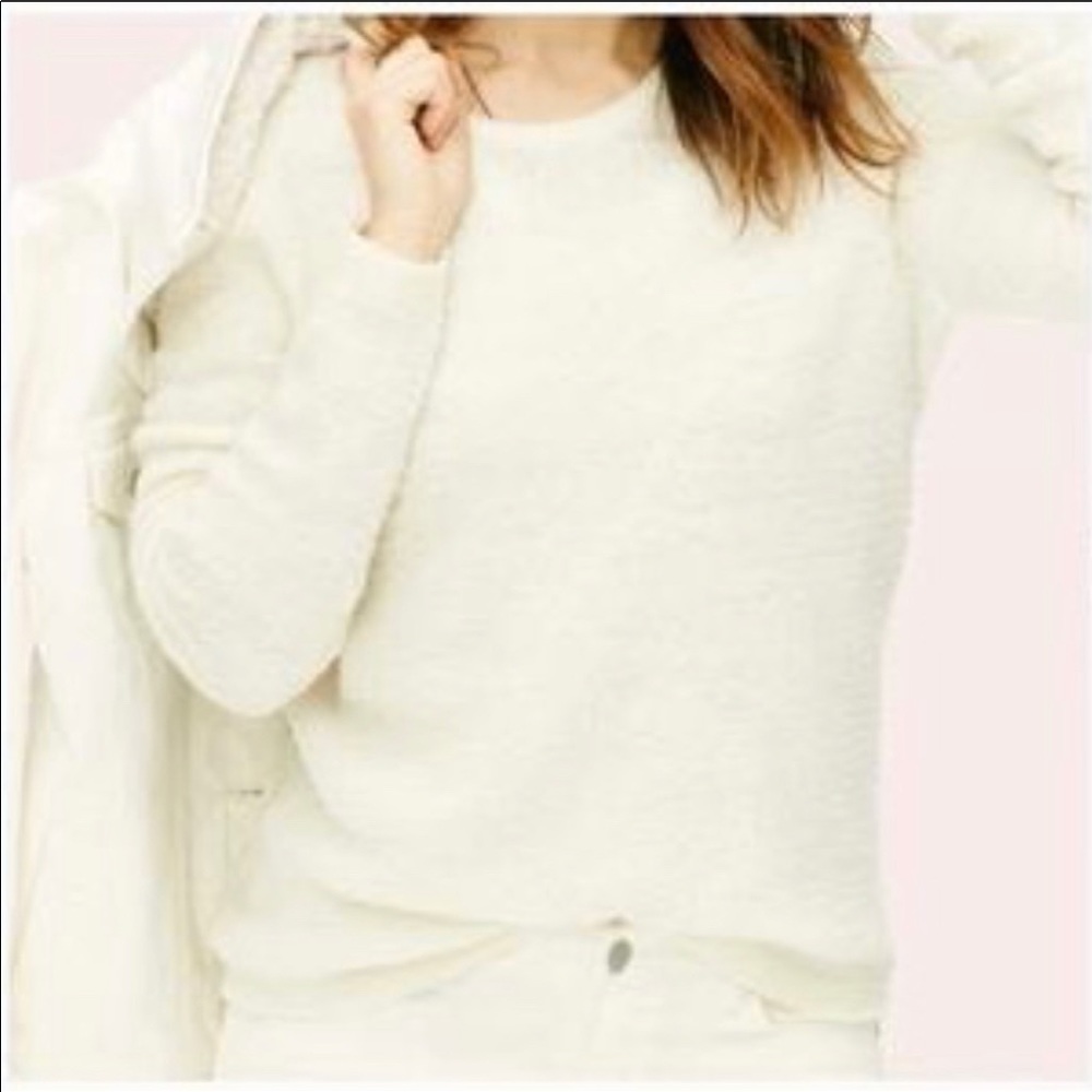 Lou & Grey Fadeout Boucle Crew Neck Sweater
